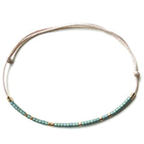 Friendship bracelet-ceramica placata cu Aur