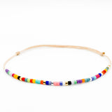 Friendship bracelet-ceramica placata cu Aur