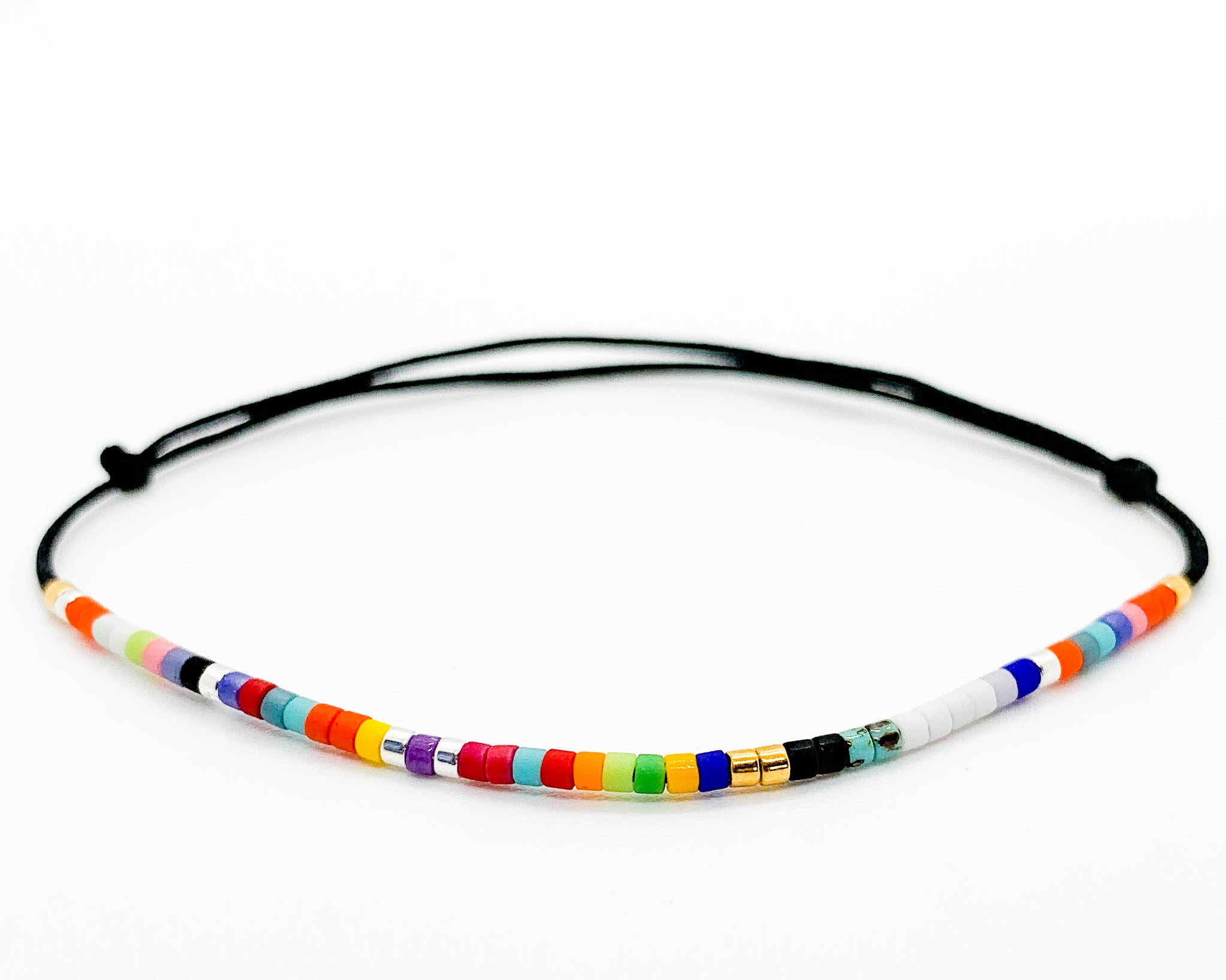 Friendship bracelet-ceramica placata cu Aur
