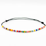 Friendship bracelet-ceramica placata cu Aur