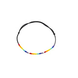 Friendship bracelet Rainbow-Argint