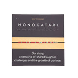 Bratara cod Morse MONOGATARI" - Argint