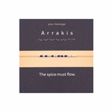 Bratara cod Morse "Arrakis" - Argint