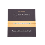 Bratara cod Morse "KUIDAORE" - Argint