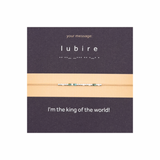 Bratara cod Morse "Iubire" - Argint