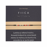 Setul Mostenire – Pachet 3 bratari Morse (Bunica, Mama, Fiica)