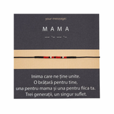 Setul Mostenire – Pachet 3 bratari Morse (Bunica, Mama, Fiica)