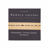 Bratara cod Morse "Memory catcher" - Argint