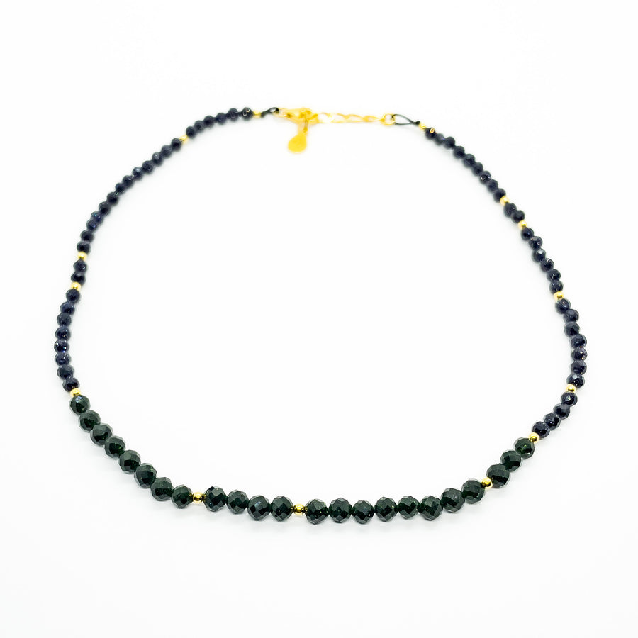Colier Piatra Soarelui, Blue&Green