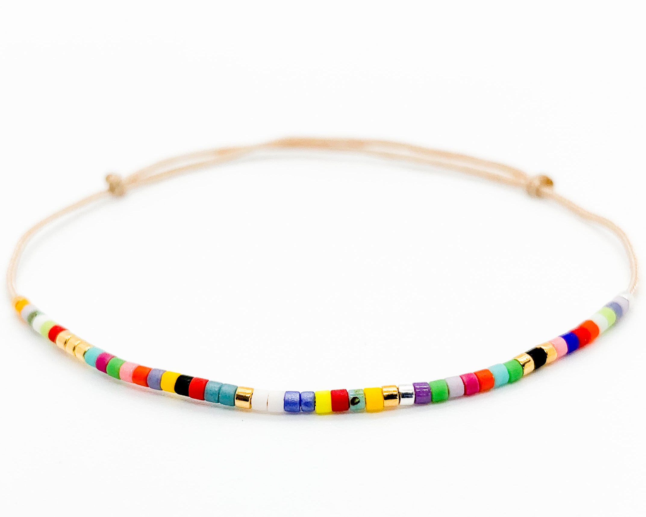 Friendship bracelet-ceramica placata cu Aur