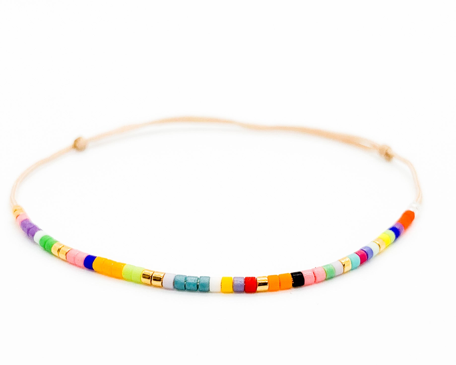 Friendship bracelet-ceramica placata cu Aur