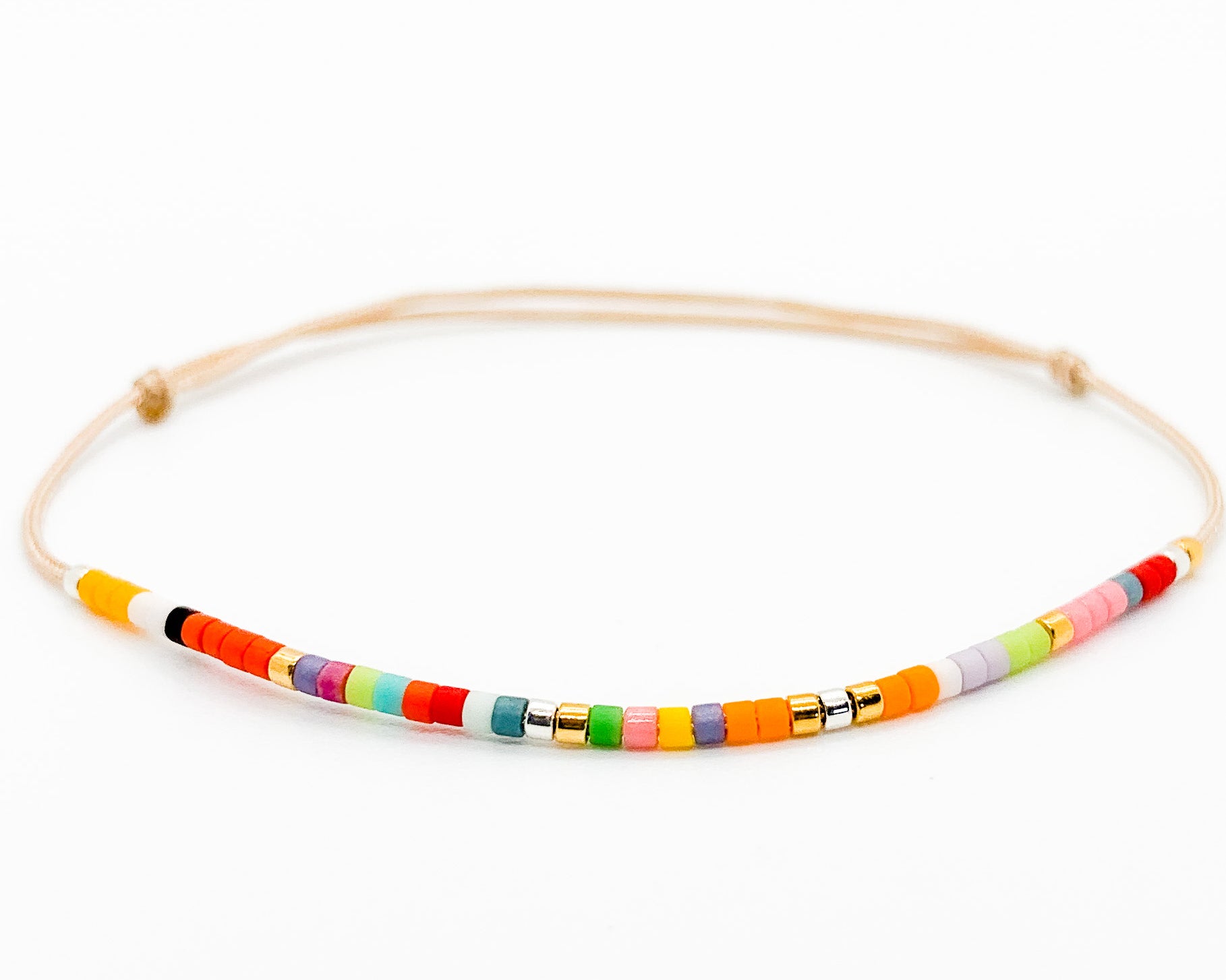 Friendship bracelet-ceramica placata cu Aur