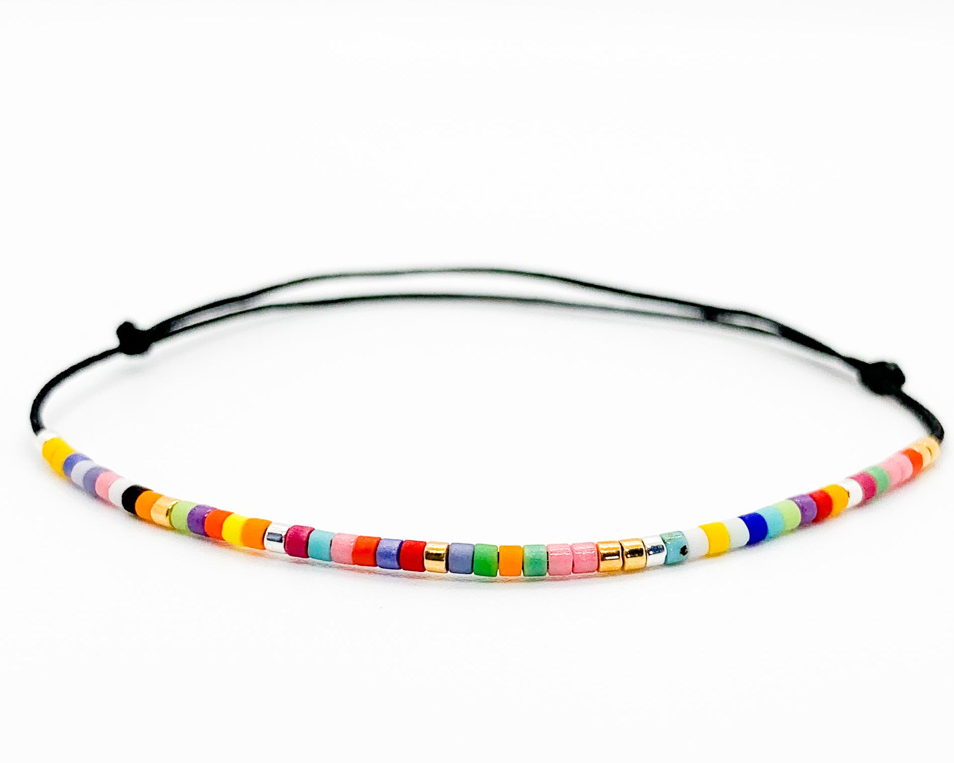 Friendship bracelet-ceramica placata cu Aur