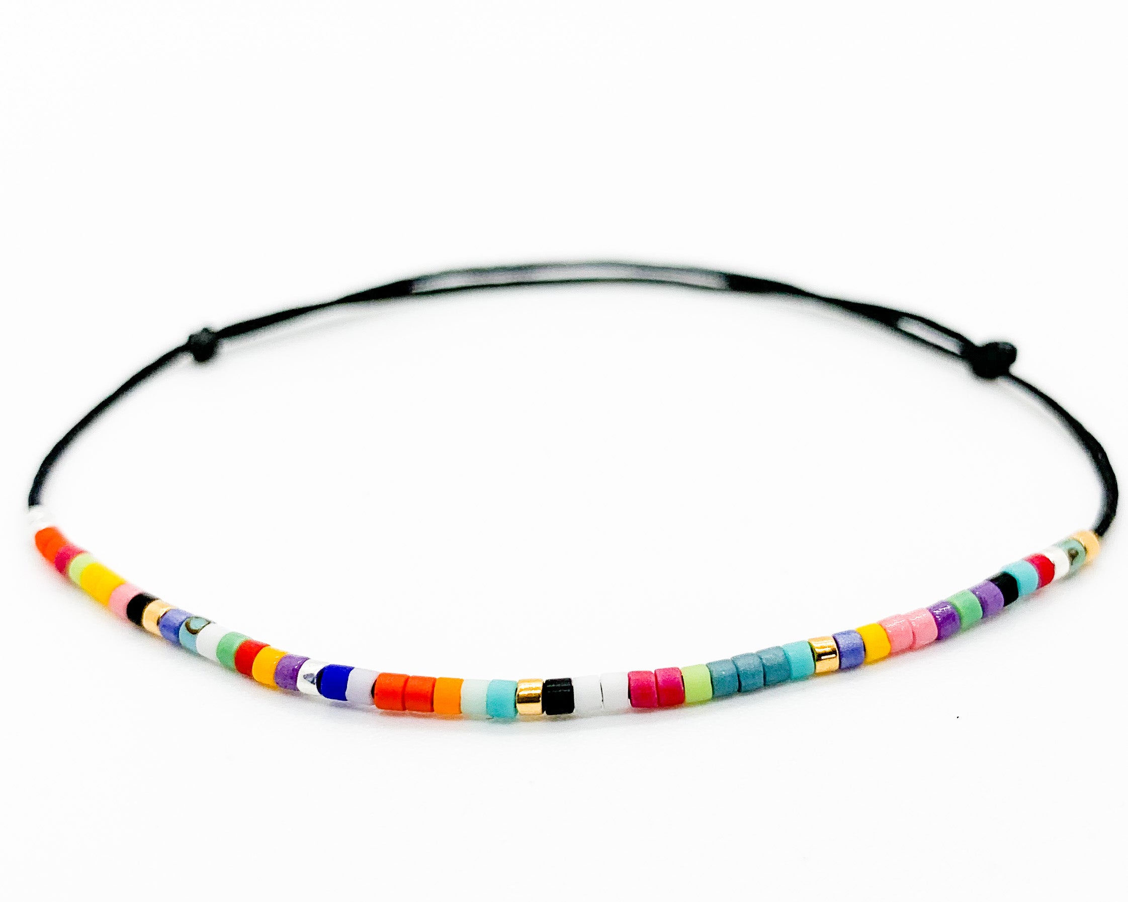 Friendship bracelet-ceramica placata cu Aur